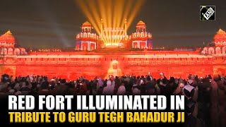 Download Lagu Special laser show at Red Fort marks 350th martyrdom anniversary of Guru Tegh Bahadur MP3