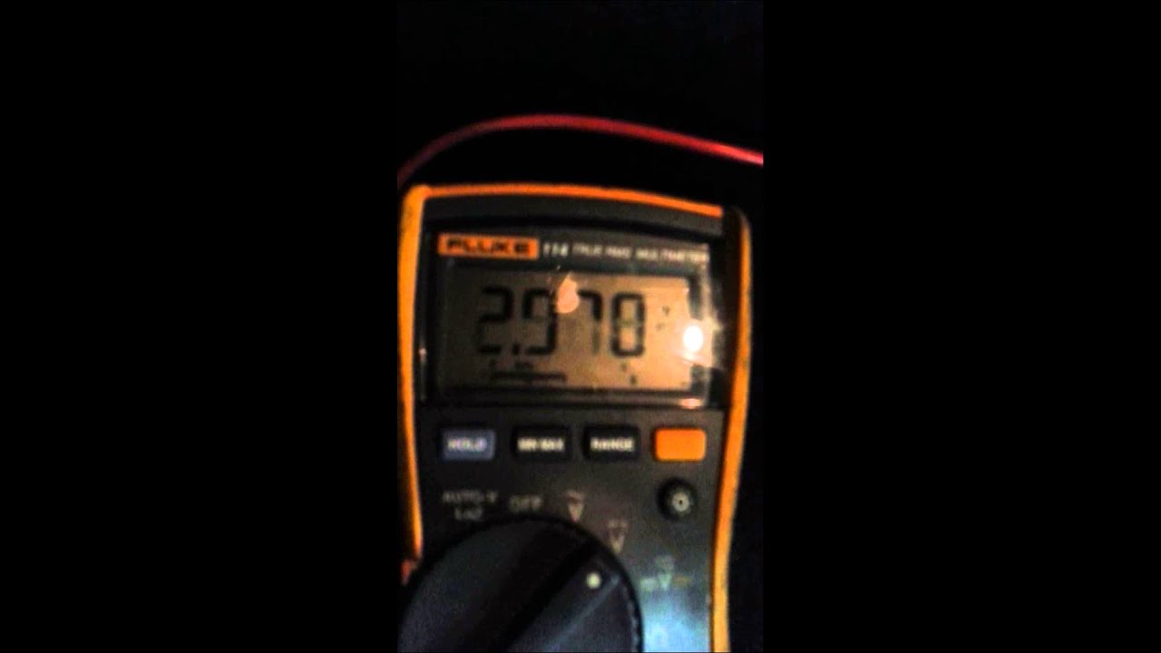 Pressure sensor voltage. Input and output. YouTube