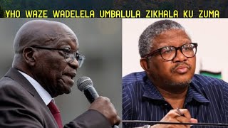 Umtshele Indaba zakhe kwanyanya abe MK u Fikile Mbalula egadla ephindelela ku Zuma