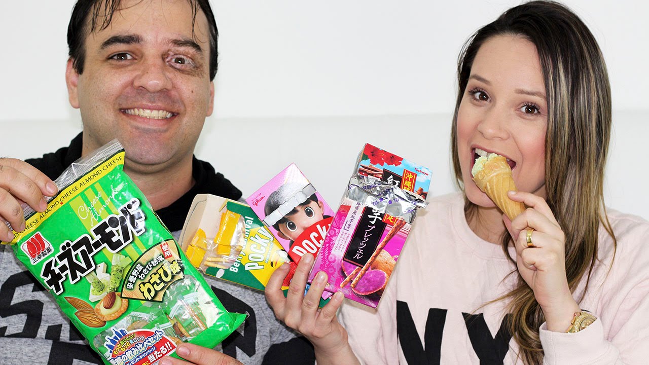 EXPERIMENTANDO DOCES DO JAPÃO