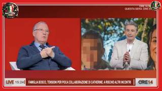 Tensione nei talk show il caso di Catherine e la reazione di Casarin
