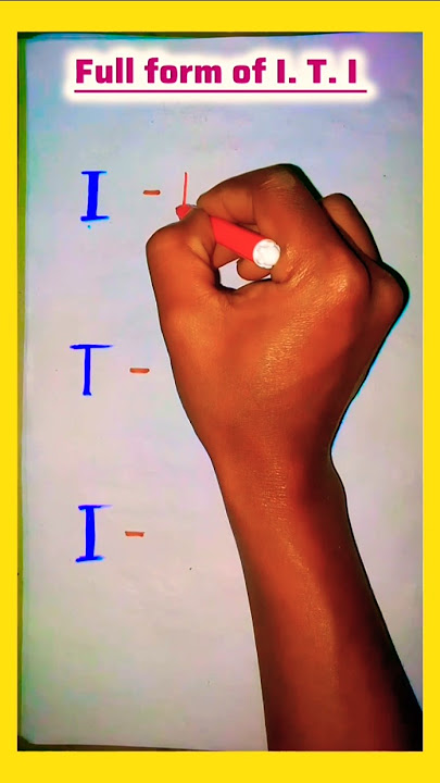 Full form of ITI 📚#sushila_educational #shrots #shortsviral
