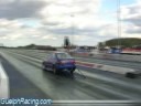 ALL MOTOR 4 door Civic, 10.06 sec pass new Canadian Record.