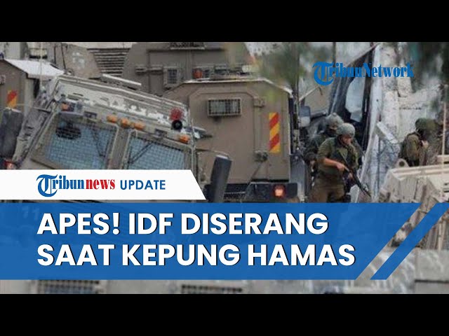 Pasukan Israel 'Dibantai' Brigade Al Quds saat Kepung Hamas, IDF Panik hingga Panggil Bala Bantuan class=