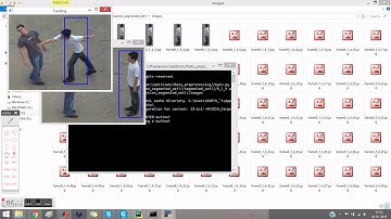 Human Action recognition data set generation