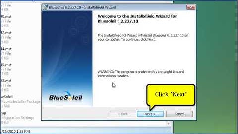 Procedure on how to install TM 1040 Tiny Bluetooth Dongle in Windows Vista