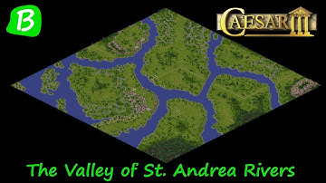 Caesar 3 [Julius Mod] - The Valley of St. Andrea Rivers (a custom map by CIP)