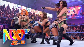 Indi Hartwell, Cora Jade, & Roxanne Perez vs. Toxic Attraction: WWE NXT, June 14, 2022