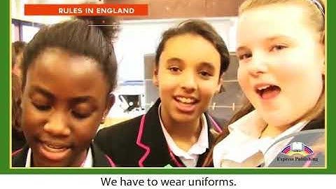 excel 6 Module 1 School Rules around the world