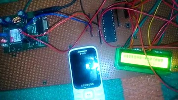 Wireless Message Display using GSM with ATmega16 (AVR)
