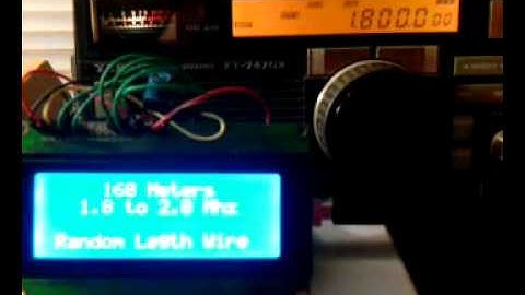 Automatic HF Antenna Switch using Arduino