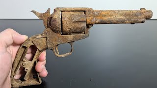 Rusty Revolver Restoration Colt Peacemaker - Restoration of Airgun