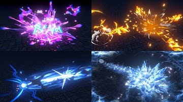 MOBA spells - Game VFX portfolio