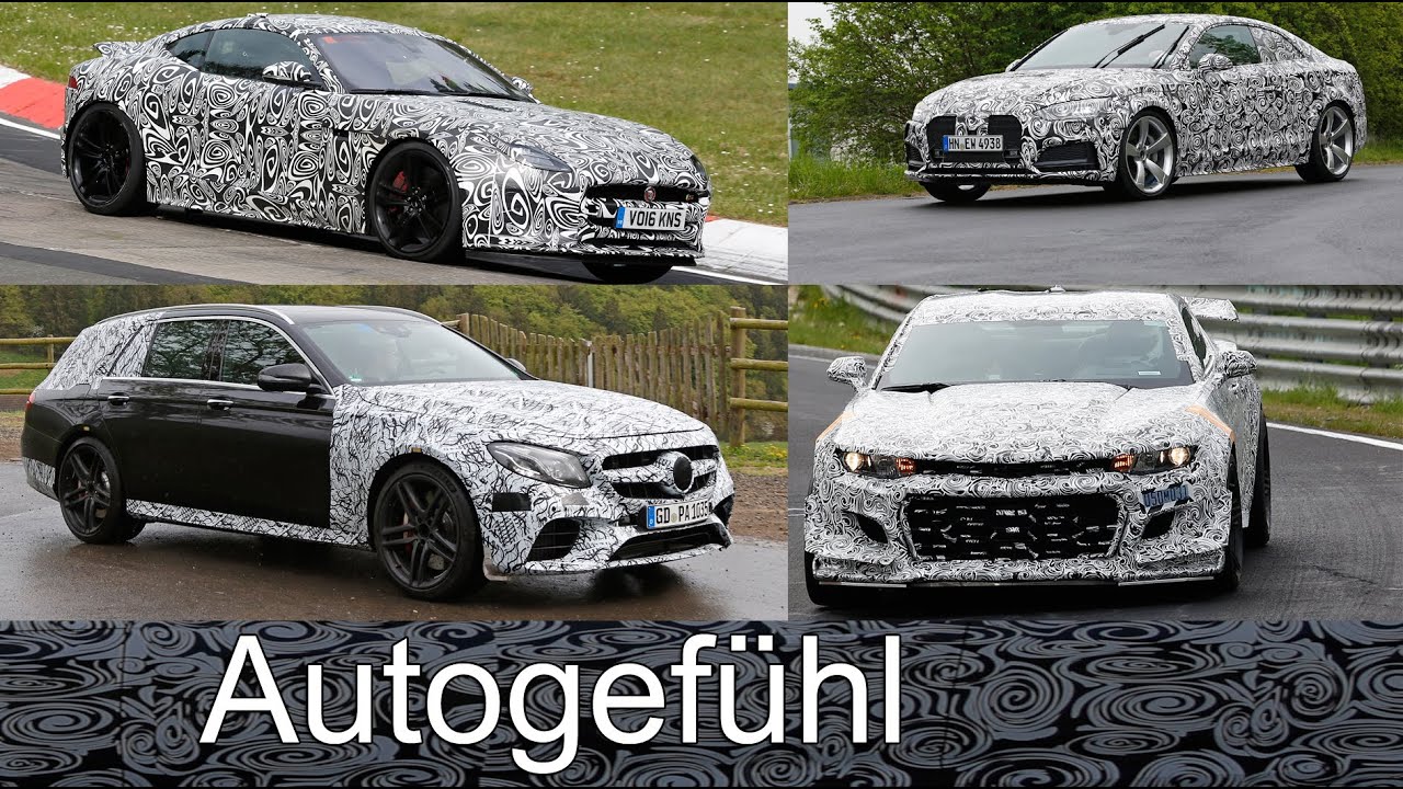neuero ship unloader Spy: Mercedes E63 AMG Estate, Jaguar F-TYPE Facelift, Chevrolet Camaro Z28, Audi RS5 Mule