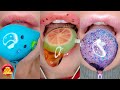 30 minutes sleep relax satisfying asmr eating emoji food edited compilation mukbang 