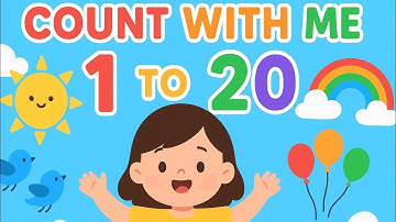 Count With Me! 🌈 Fun 1–20 counting Song