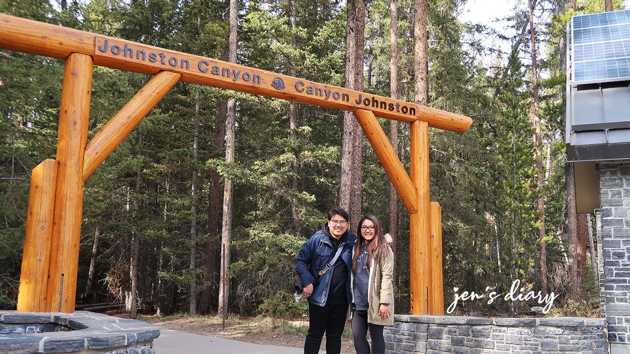 Exploring Johnston Canyon #TravelAlberta | PRECOVID