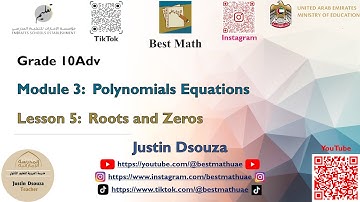 Roots and Zeros | Polynomials Equations |