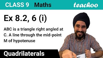 Ex 8.2, 6 (i) - ABC is a triangle right angled at C. A line - Ex 8.2 - Teachoo
