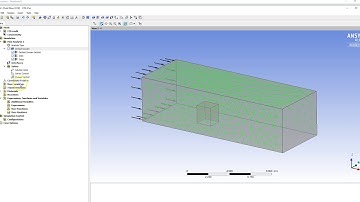 How to create expressions in Ansys CFX - Power law velocity inlet profile example