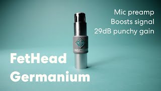 TRITON FetHead Germaniumプリアンプ Triton Audio FetHead Germanium In-line Microphone Preamp