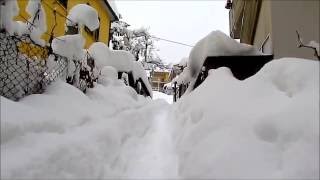 Molta Neve Tra Marche E Abruzzo Inverno Storico Febbraio 2012