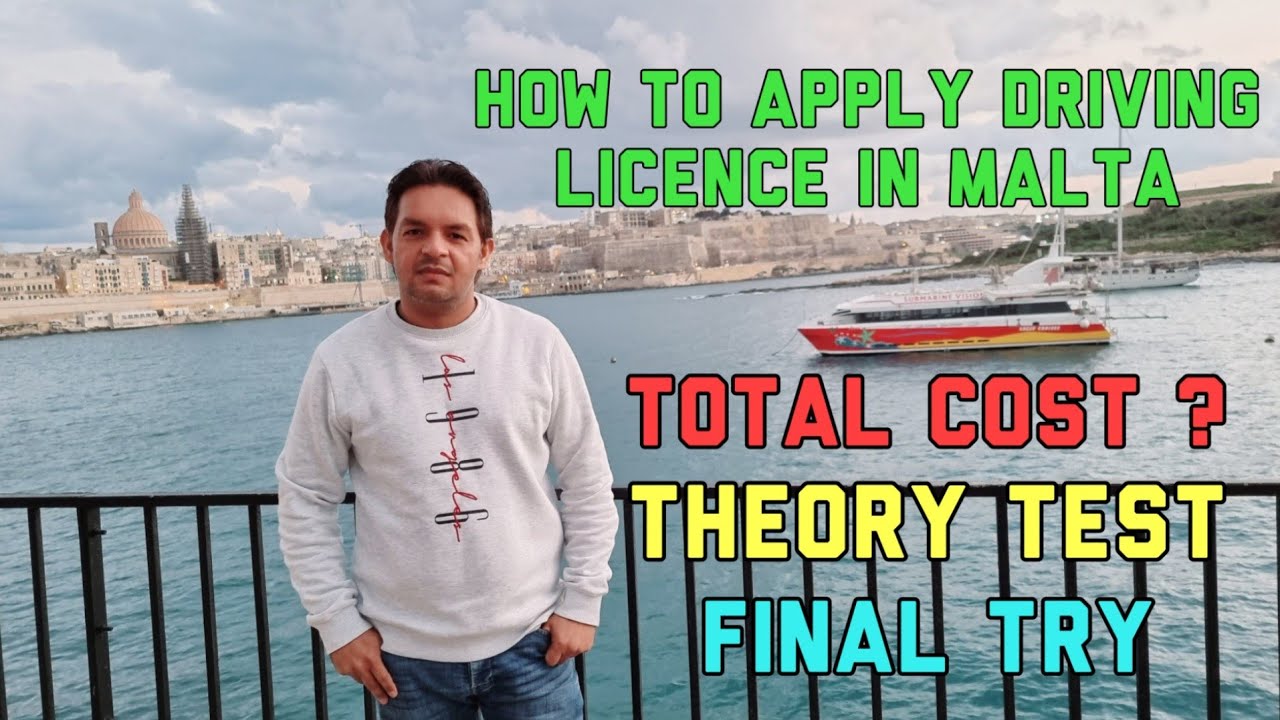 How to Apply Driving Licence in Malta 🇲🇹 Total cost Final Try