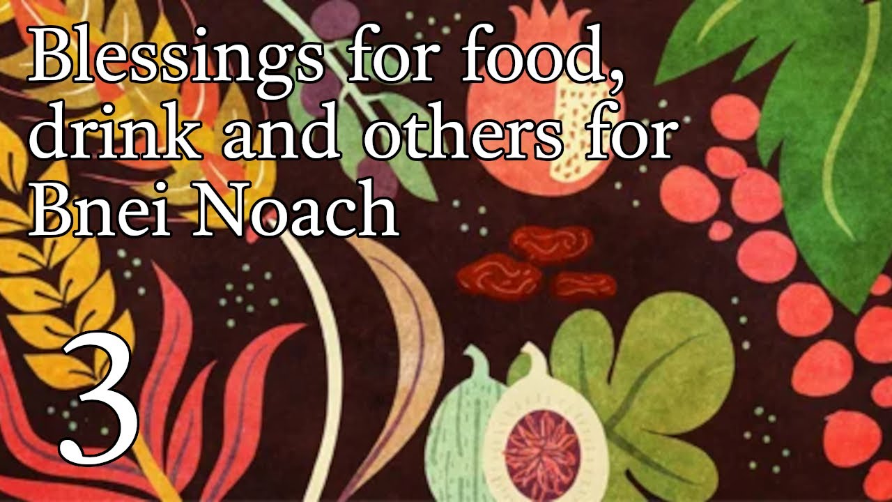 Blessings and Bnei Noach - 3