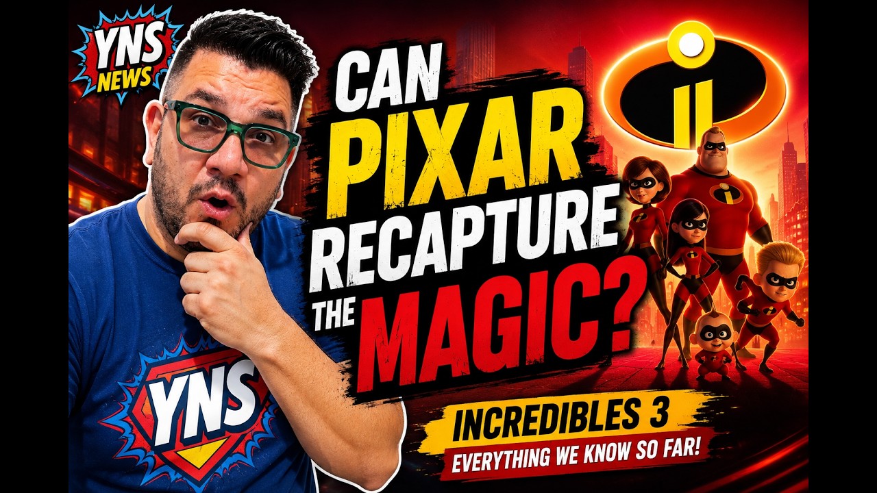 Can Pixar Recapture the Magic? | The Incredibles 3 Could Be Its Biggest Test Yet | YNS News