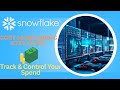 Data Engineering | Stop the Overspend! Snowflake Cost Monitoring Made Easy