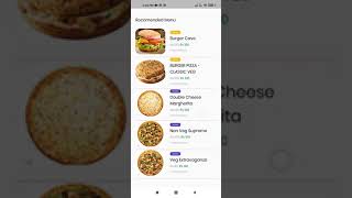 Flutter Pizza application with Fire base and Razorpay