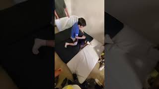 NSWA Elite Sock Wrestling AJ v Caleb