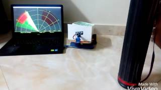 Radar using Arduino and processing