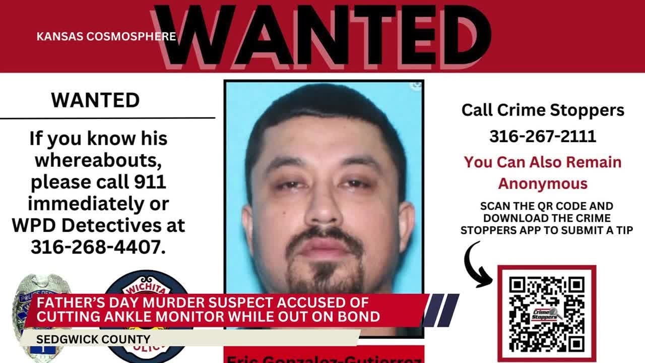 Murder suspect cuts ankle monitor while out on bond - YouTube