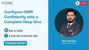 Configure OSPF Confidently with a Complete Deep Dive