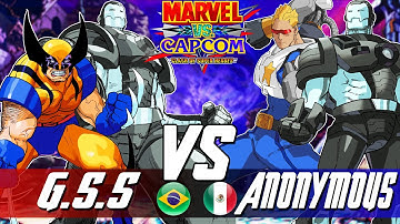 Marvel Vs Capcom:🔥G.S.S Vs Anonymous🔥| High Level Gameplay.