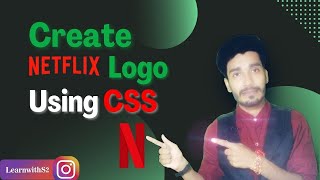 Full Create Netflix logo using CSS | Simple & easy  way to create Netflix Logo | Netflix logo Update