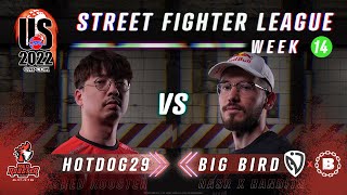 HotDog29 (M. Bison) vs. Big Bird (Rashid) - FT2 - Street Fighter League Pro-US 2022 Week 14