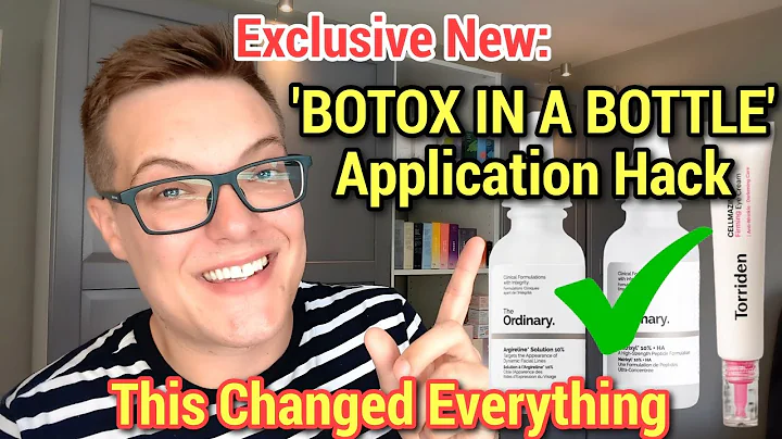 BEST EVER ANTI AGING RESULTS - Botox In A Bottle 3 Years Later