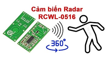 #227 RCWL-0516 Module Cảm Biến Vật Cản Radar / Microwave Radar Sensor Module