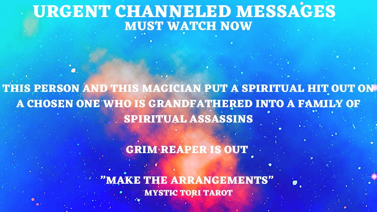 GRIM REAPER WORKS FOR A CHOSEN ONE WHO COMES FROM A BLOODLINE OF SPIRITUAL ASSASSINS…TICK TOCK⚖️