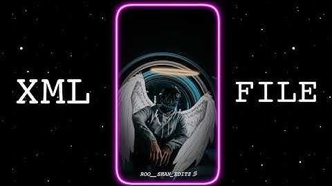 NEW TREND  XML × 😇 | ATTITUDE XML 👿 | NEW XML FILE ALIGHT MOTION #xmlpreset #alightmotion  #xml 彡