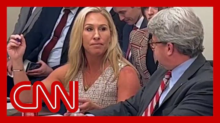 See Marjorie Taylor Greene's reaction when GOP ele...