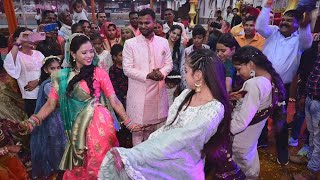 नई दुल्हन का धमाकेदार भगडा डासं Indian marriage, Indian wife, U P marriage,