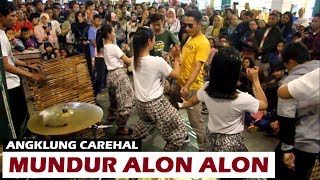 Mundur Alon Alon Versi Angklung/ Cover Angklung Carehal ~ Angklung Malioboro Yogyakarta
