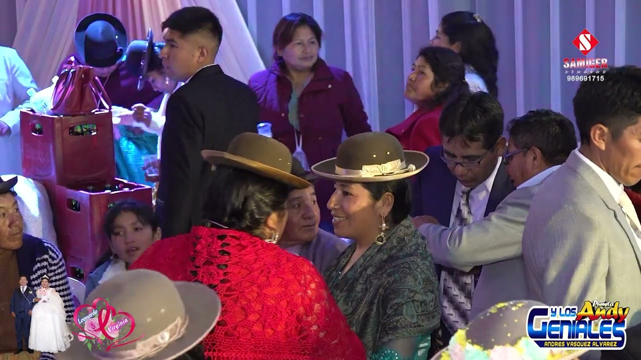 Pumita Andy y Los Geniales - Matrimonio de Leonardo y Virginia en Juliaca