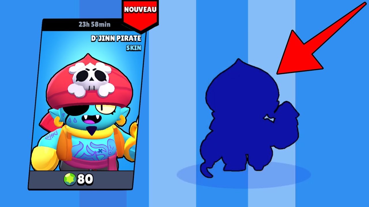 Brawl Stars On Achete Le Nouveau Skin De D Jinn Pirate Youtube - brawl star djinn gael2toulon