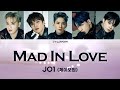 JO1(제이오원) - Mad In Love 파트별 가사 パート割 [Color Coded Lyrics_KOR/JPN]