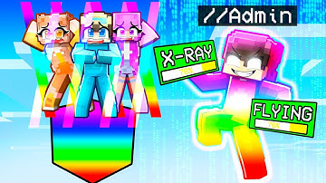 OP RAINBOW One Block but I have ADMIN COMMANDS!