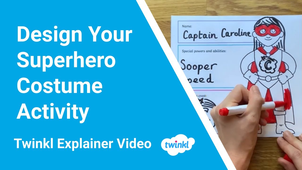 Superhero Name Generator  Twinkl Party (Teacher-Made)